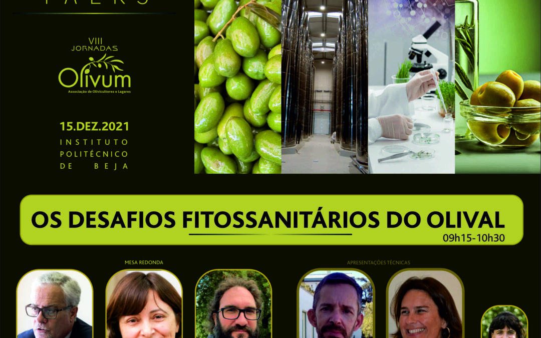 Beja – VIII Jornadas Olivum: Os desafios Fitossanitários do Olival
